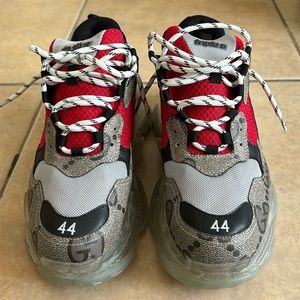 Gucci x Balenciaga Triple S Size 44 euro/10 US